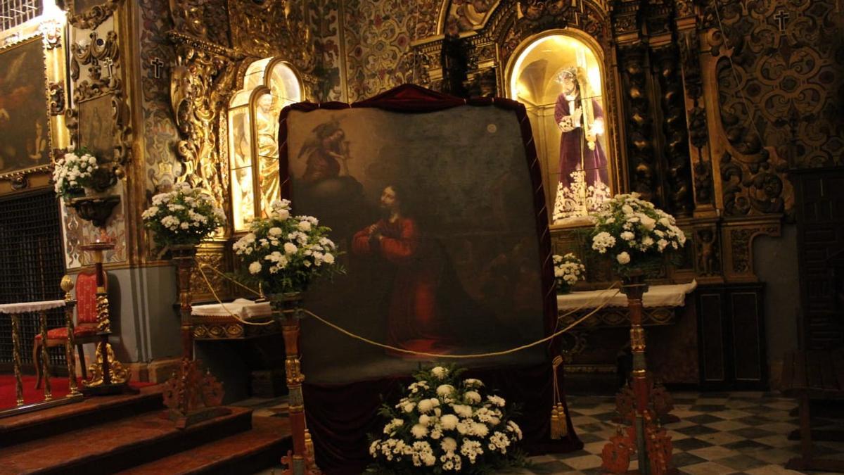 El lienzo puede verse en la iglesia del convento de las Descalzas.