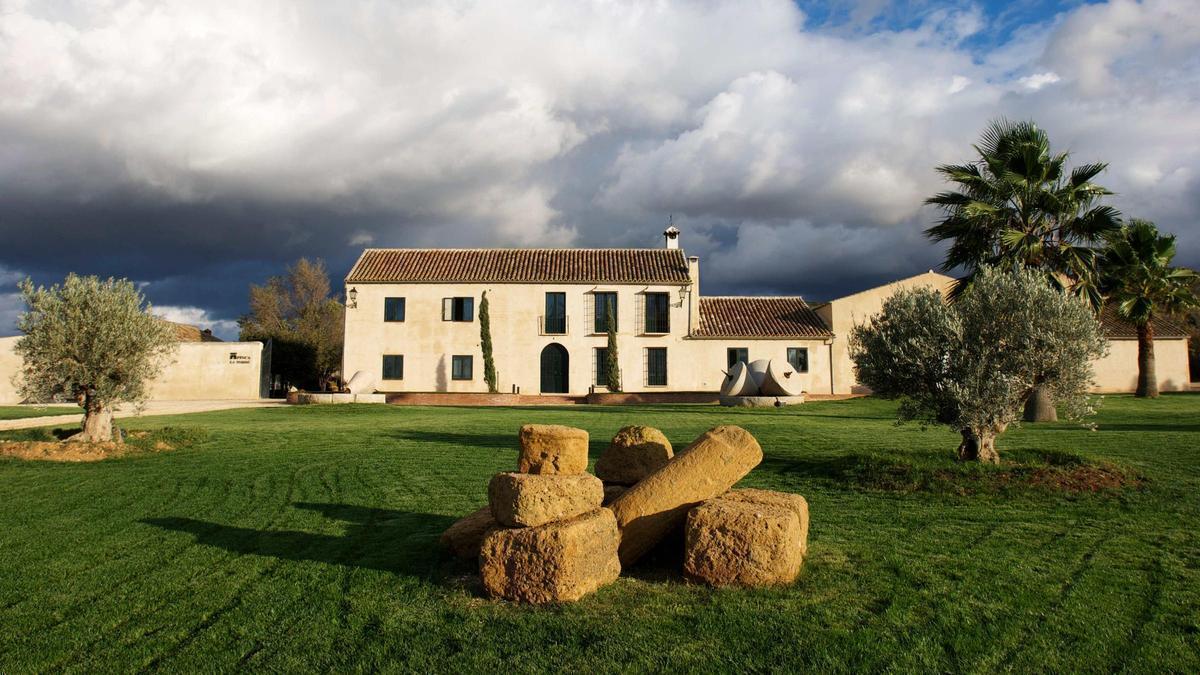 Finca La Torre, donde se realiza el AVOE premiado de Antequera.