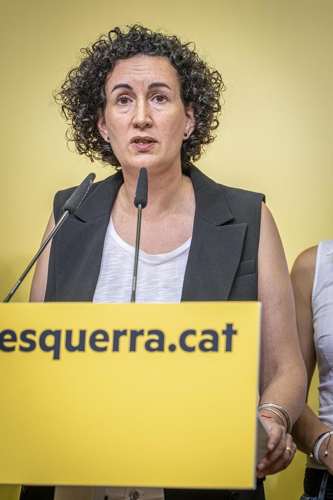 El Supremo deja en manos de la Audiencia de Barcelona la amnistía a Marta Rovira (ERC)