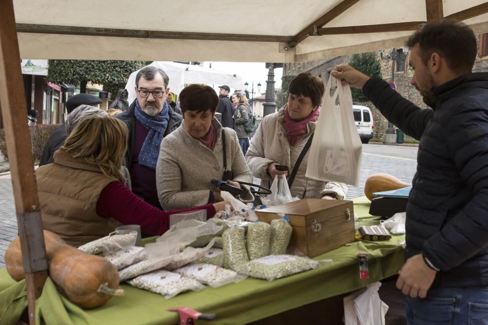 Mercado tradicional en Gascona