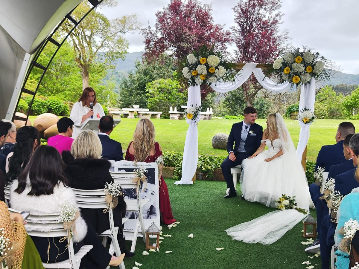 La boda de Alejandro Casal Melendi y Andrea García Cifuentes, en imágenes La boda de Alejandro Casal Melendi y Andrea García Cifuentes, en imágenes