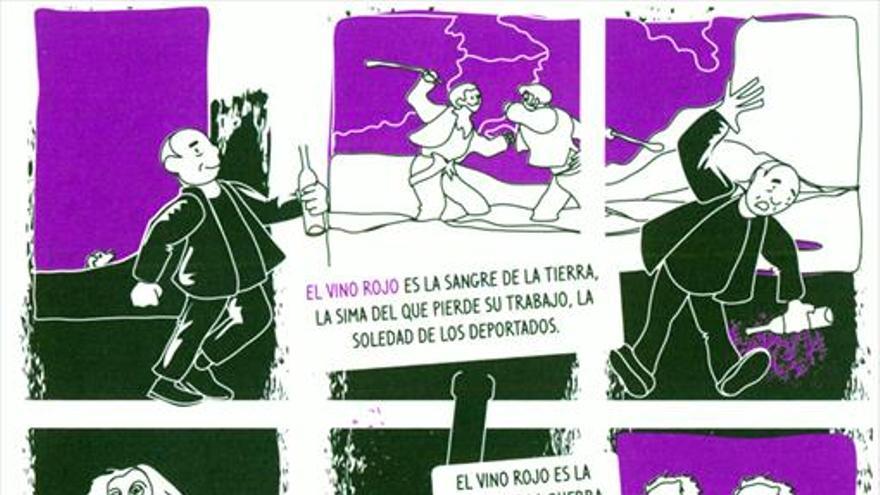 La poesía de Ángel Guinda se convierte en cómic