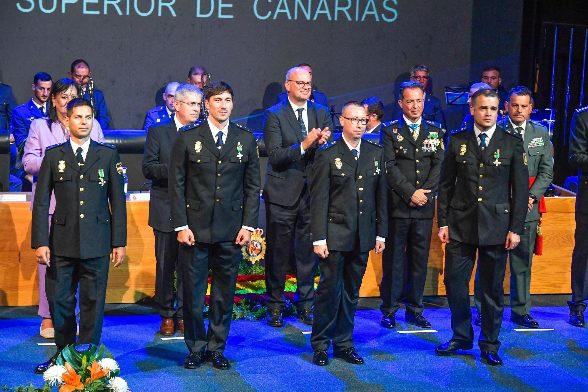 Acto del Día de la Policía en San Bartolomé de Tirajana