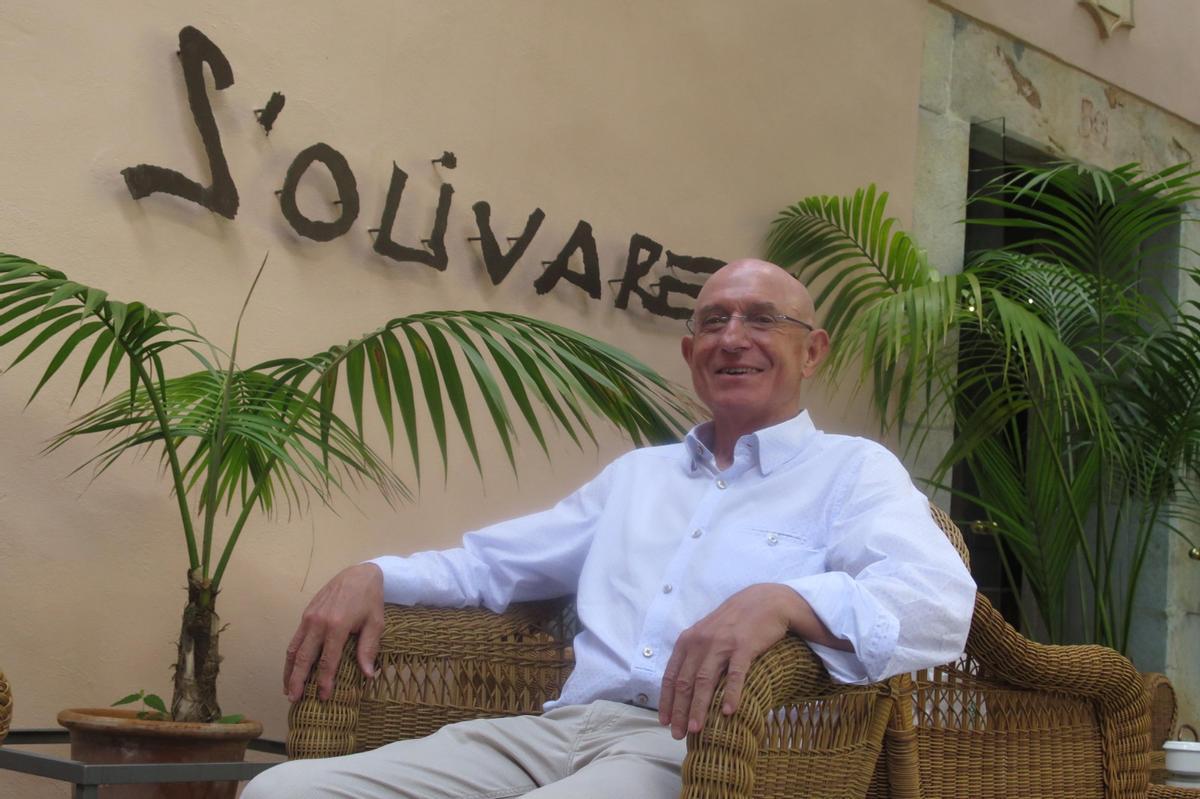 Llorenç Serra Ferrer, en S'Olivaret