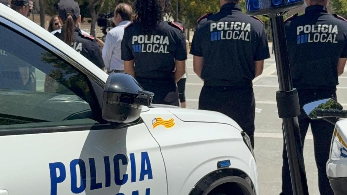 Agentes de la Policía Local de Ibiza