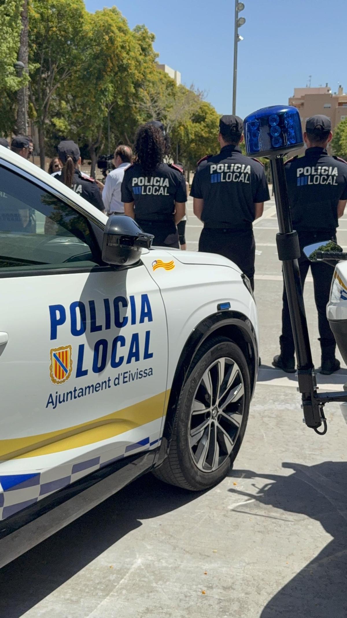 Balance del refuerzo de la Policía Local de Ibiza