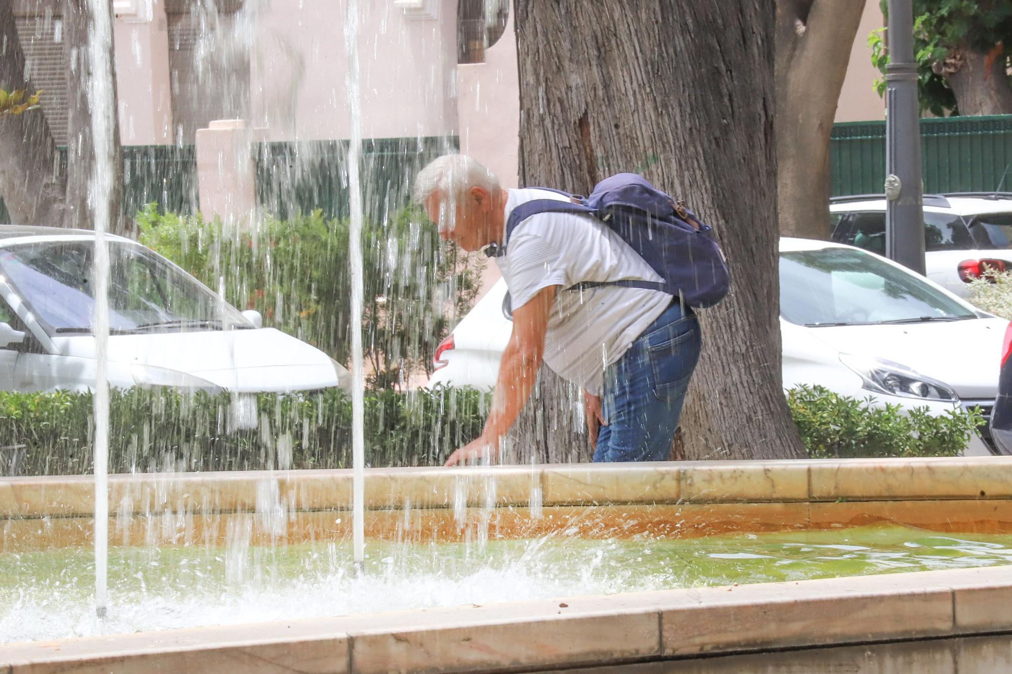 Ola de calor en Orihuela