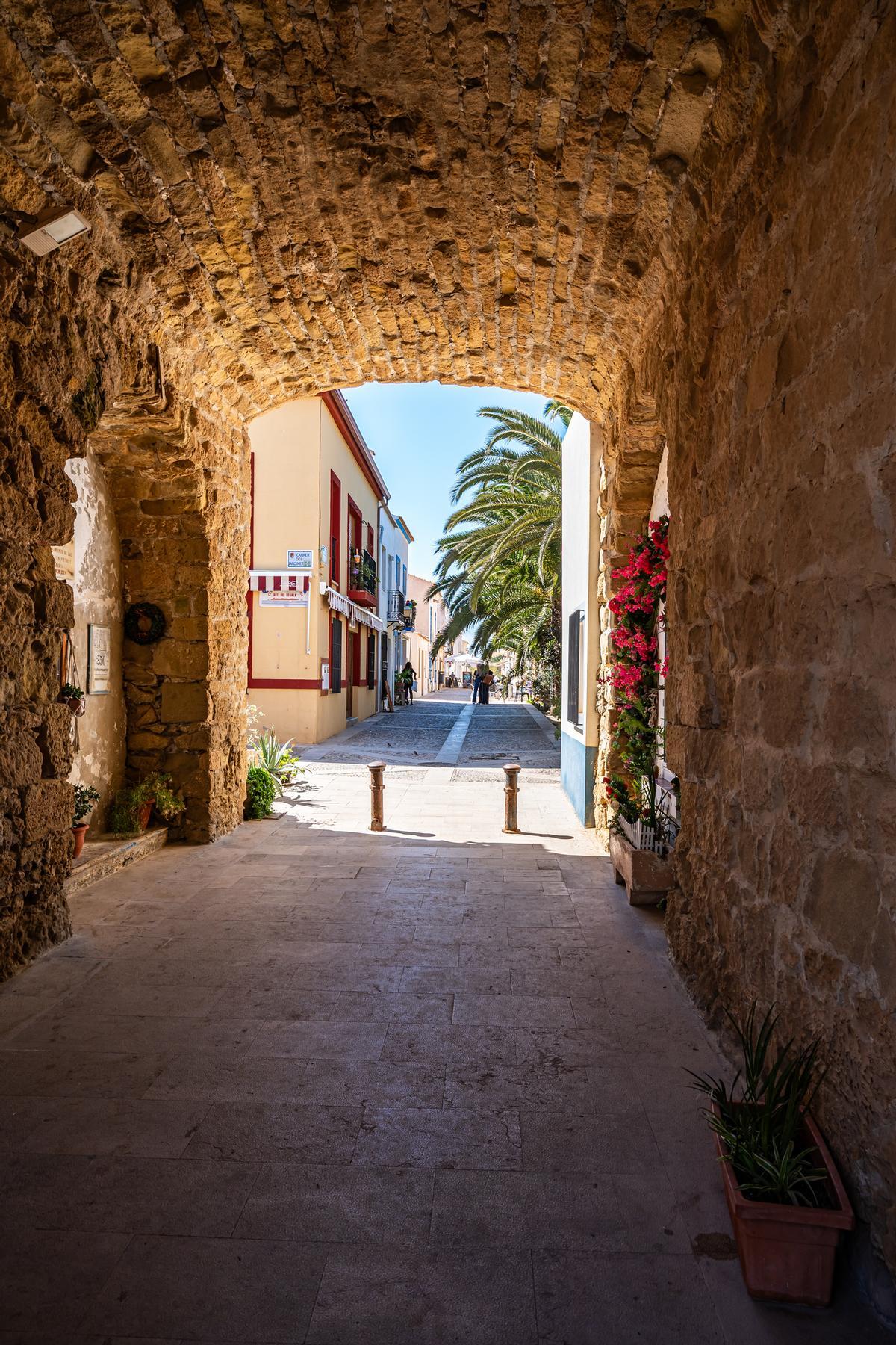 El pueblo amurallado de la Isla de Tabarca (Alicante)