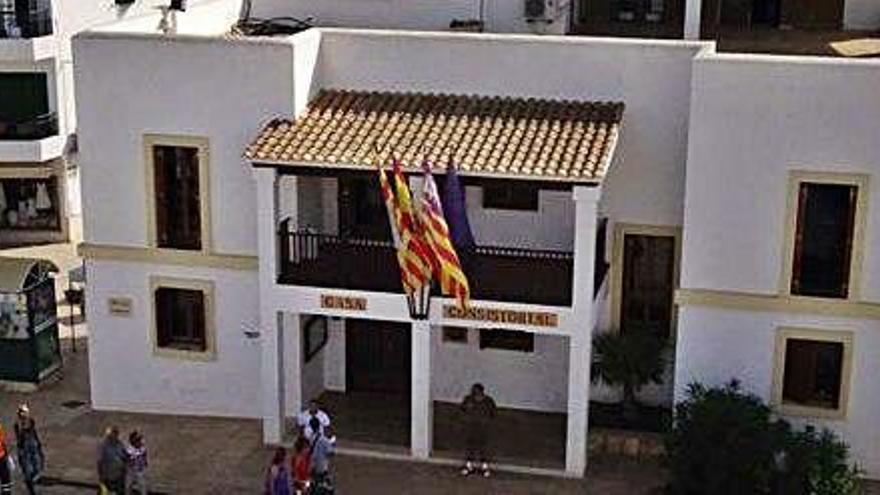 La fachada del Consell de Formentera, en una imagen de archivo.