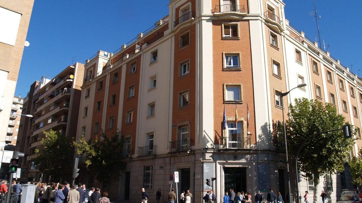 Sede del Inss en Zamora capital, en la avenida de Príncipe de Asturias.