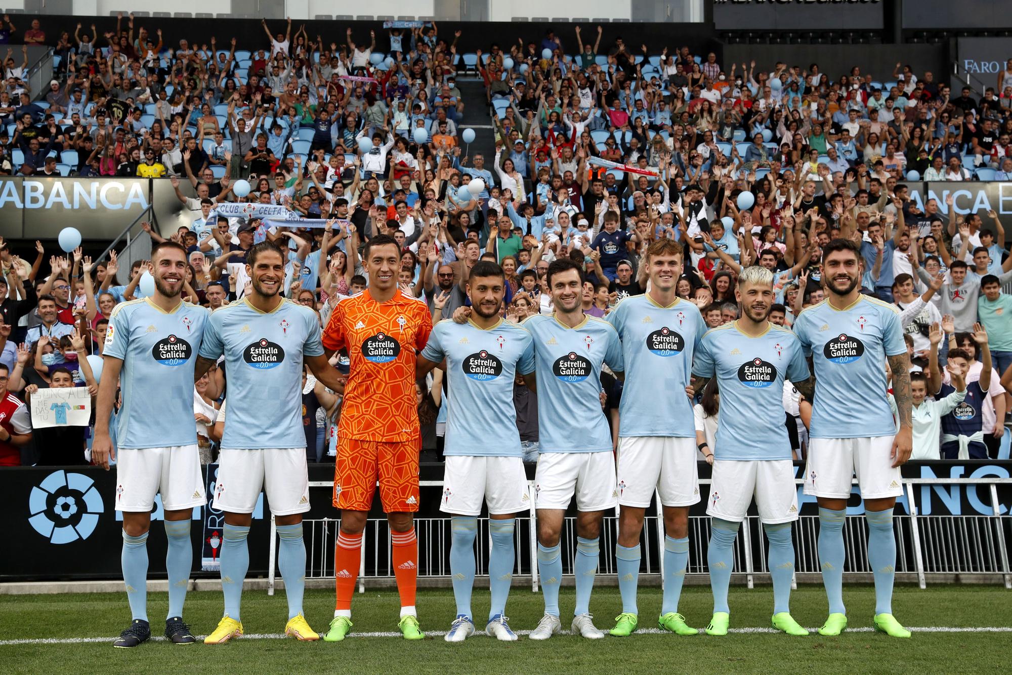 Así ha sido la presentación de los nuevos fichajes del Celta