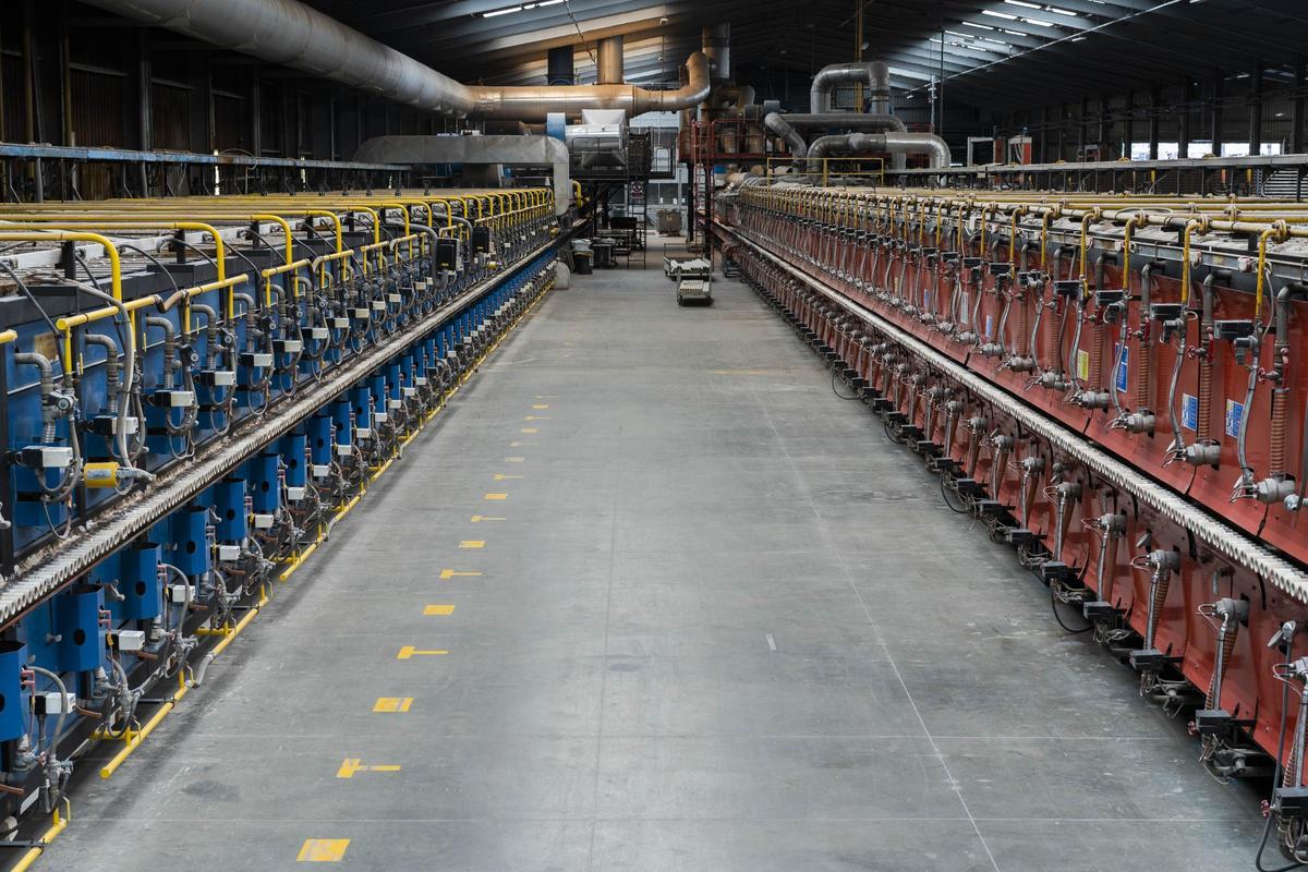 Interior de las instalaciones de Azteca.