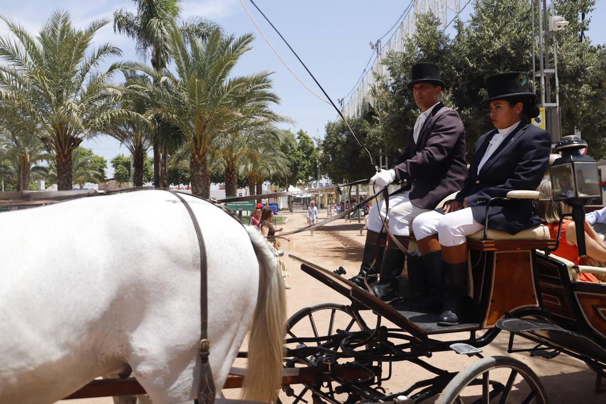 Elegancia ecuestre en la Feria de Córdoba