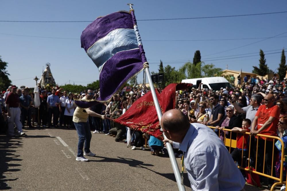 La Virgen de la Concha ya está en La Hiniesta