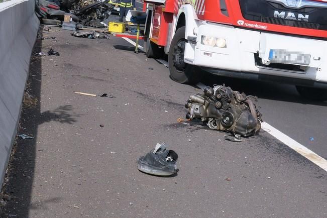 Un fallecido en un accidente en la Circunvalación de Arrecife