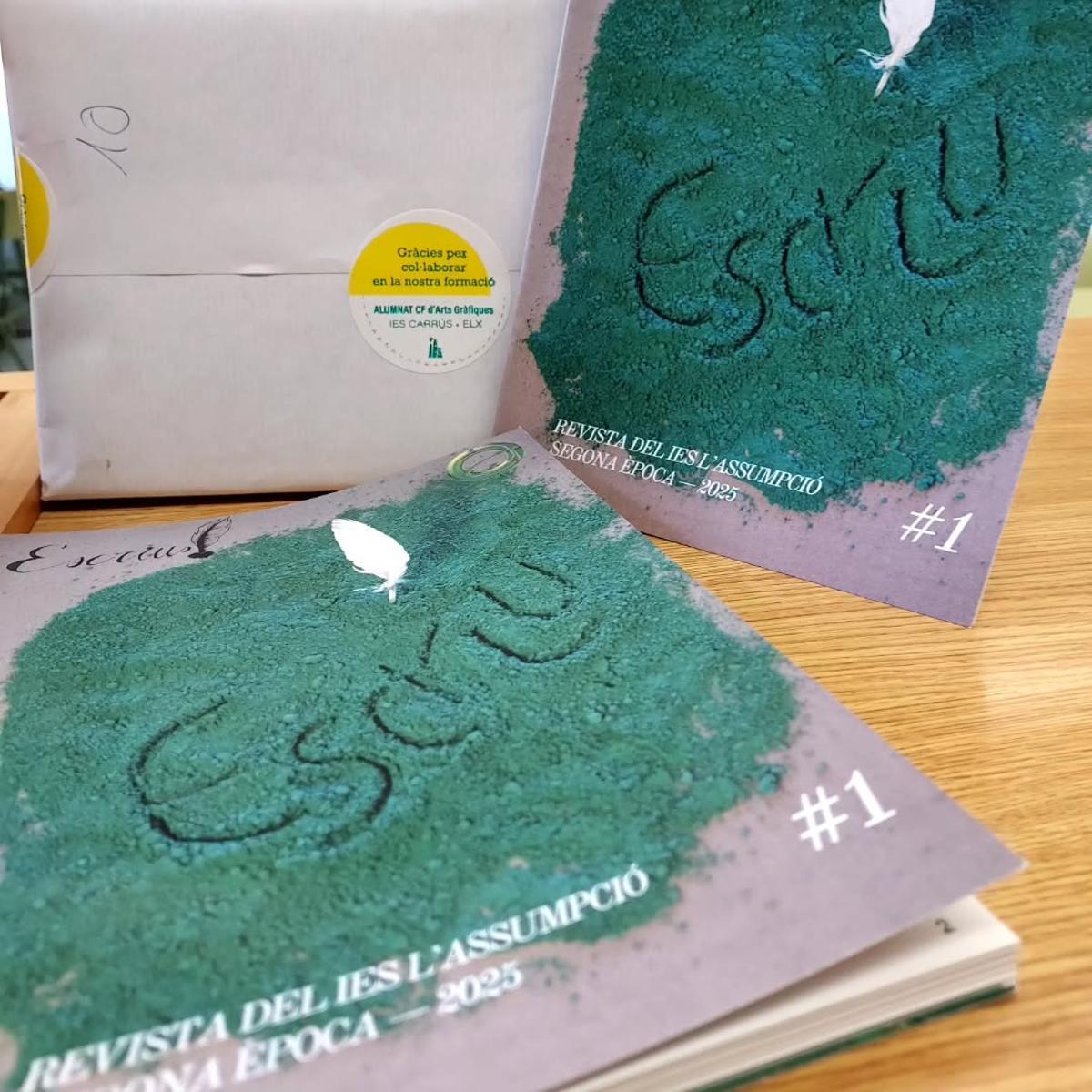 Portada de la revista elaborada por el IES La Asunción de Elche