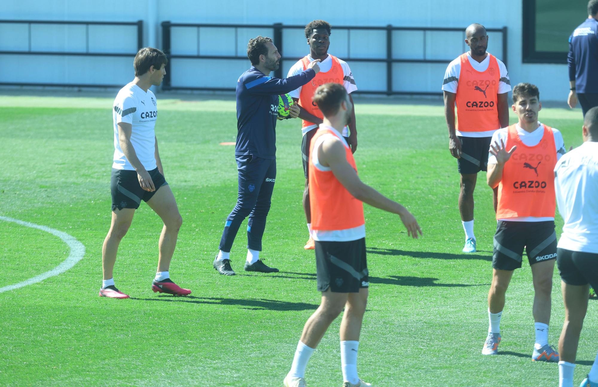 Así ha sido el entrenamiento del Valencia CF