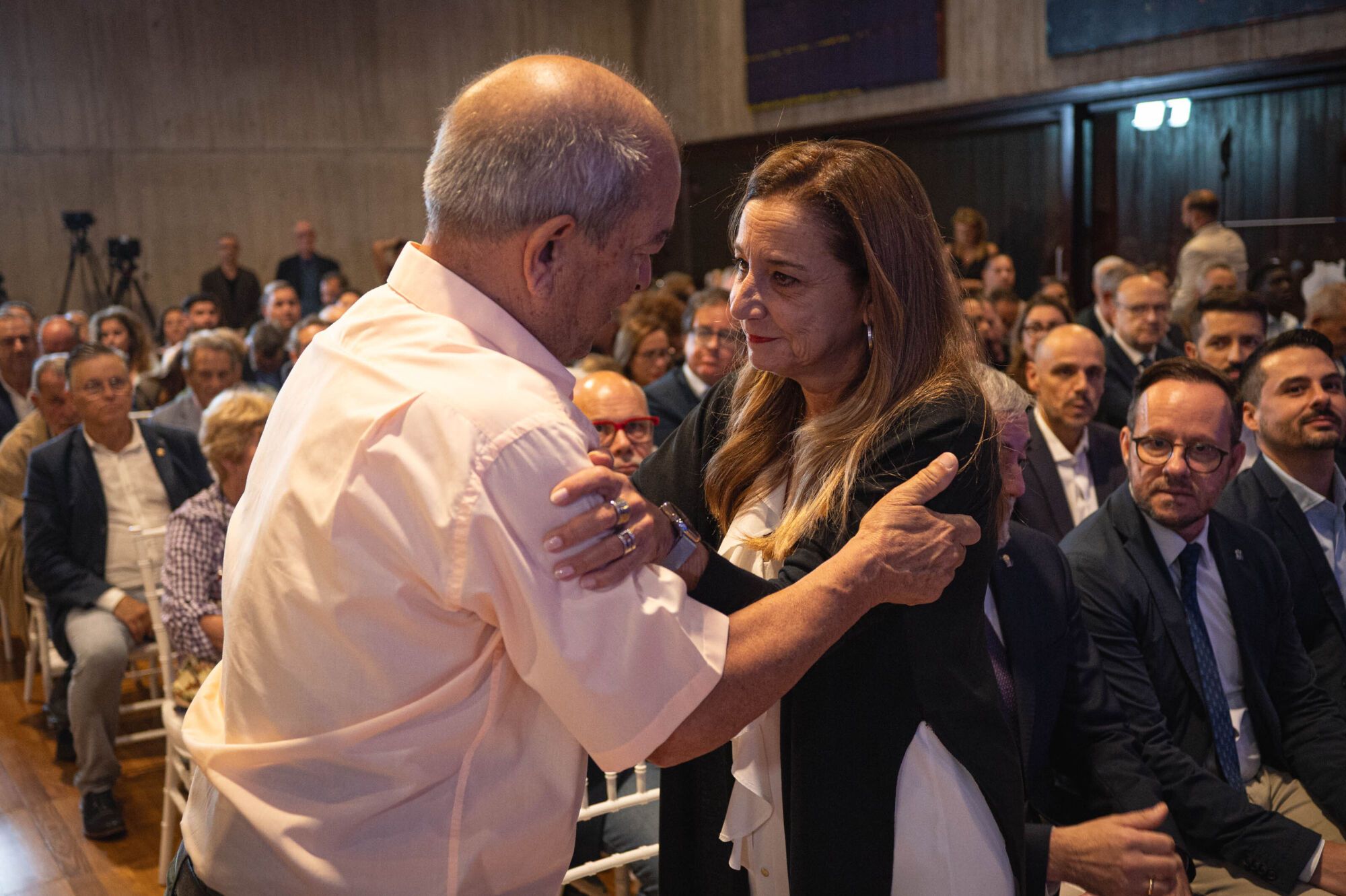 Acto de homenaje al expresidente de Canarias, Adán Martín, cuando se cumplen 15 años de su fallecimiento