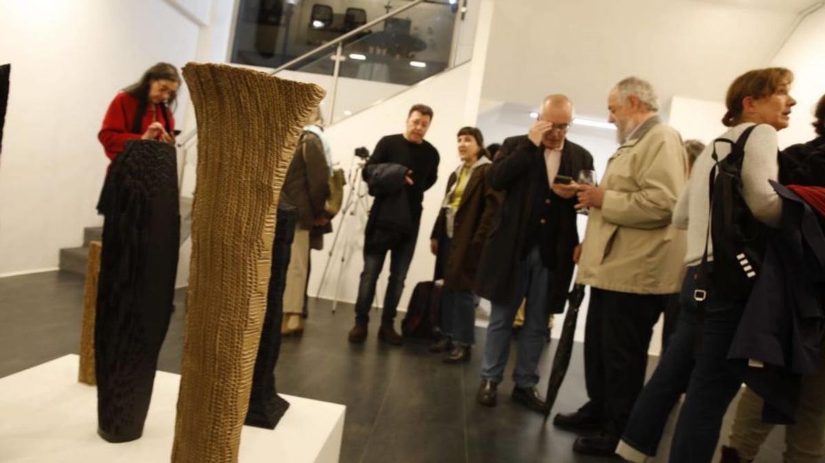 María Jesús Rodríguez muestra en Gijón sus 35 años de creación escultórica