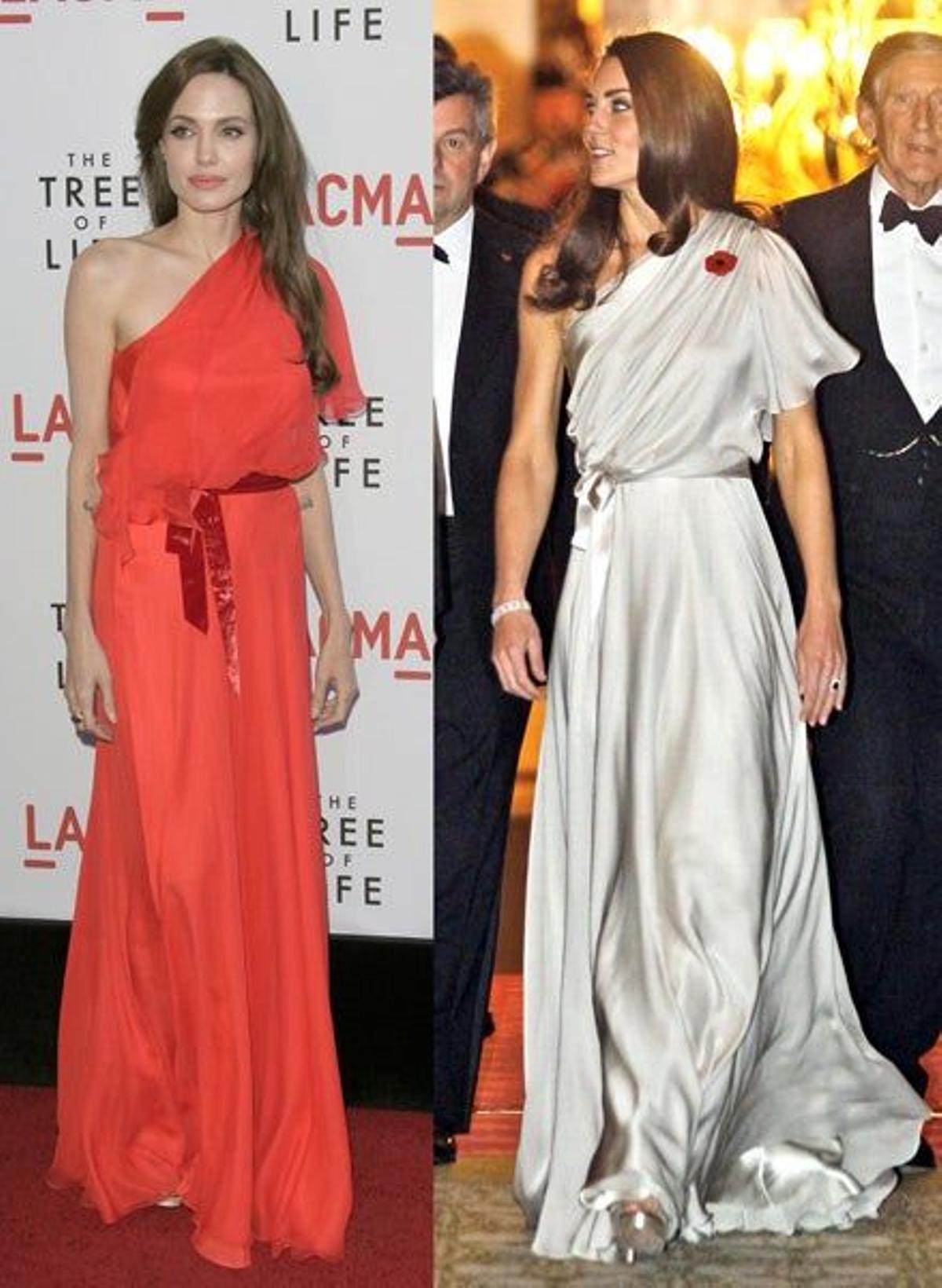 Kate Middleton y Angelina Jolie