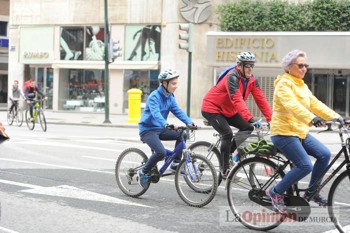 Marcha en bici en Murcia