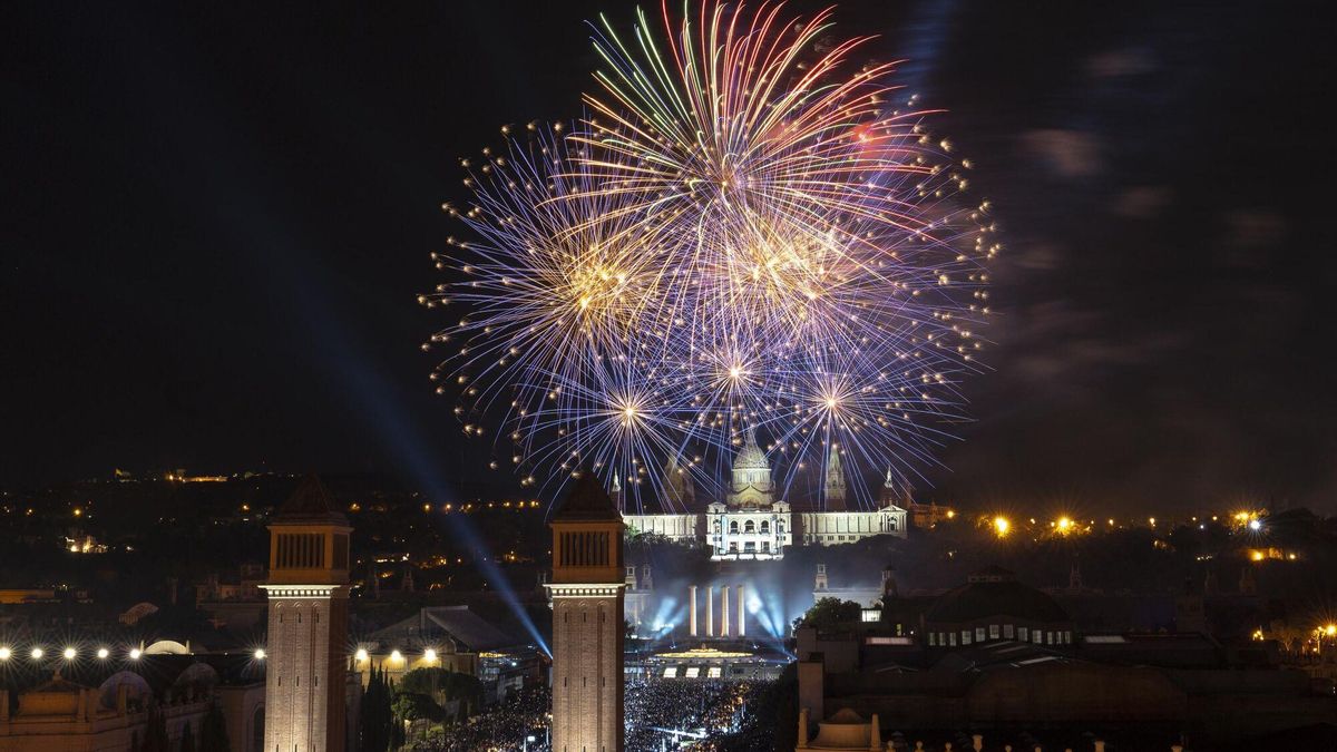 Mejores lugares para el Piromusical de la Mercè: dónde ver los fuegos artificiales