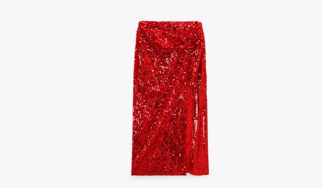 Las cinco faldas de fiesta que Zara quiere que lleves esta Navidad