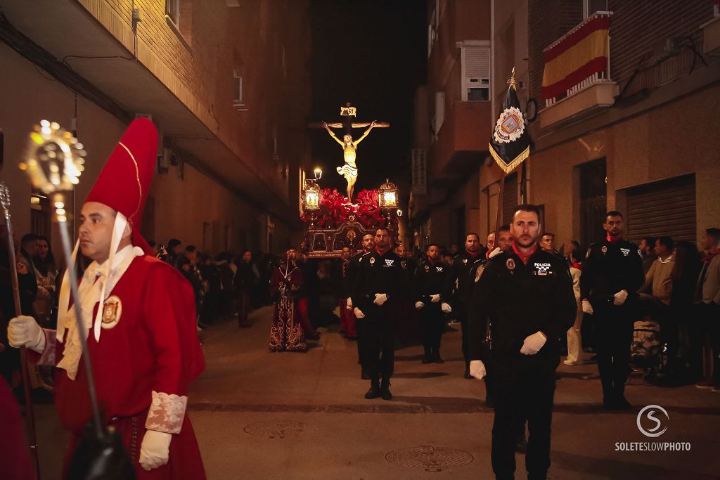 Las imágenes de la Procesión del Silencio en Lorca