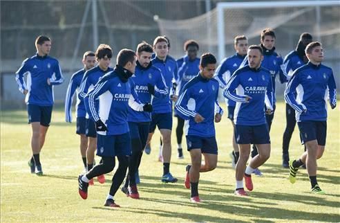 Entrenamiento del Real Zaragoza