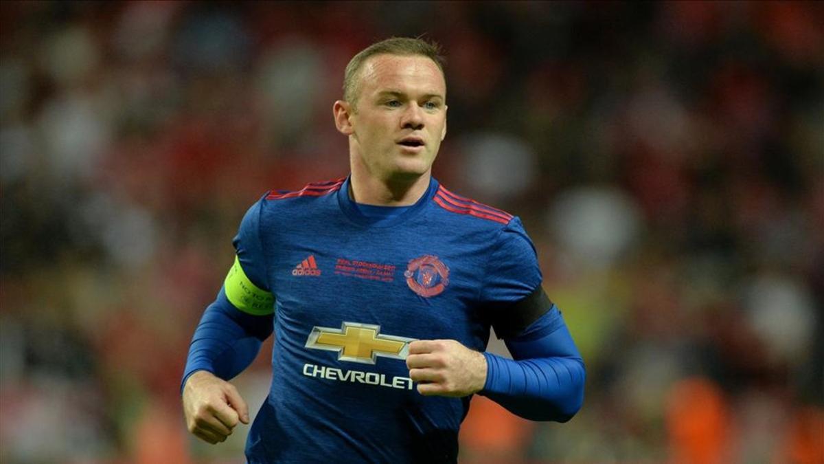Rooney, en su último partido con el Manchester United