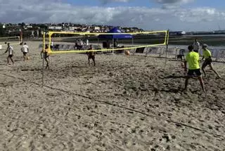 Torneo de Futvolei Verán en la playa de las Delicias de Sada