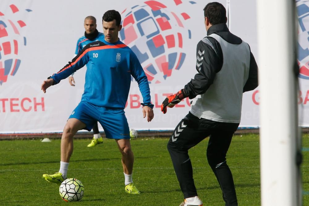 Entrenamiento del Real Oviedo