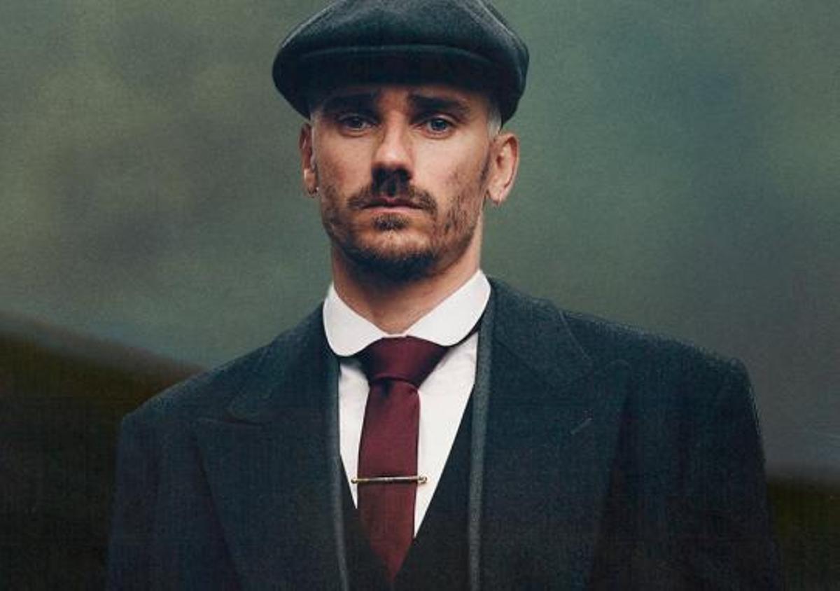 Antoine Griezmann, caracterizado como un Peaky Blinders