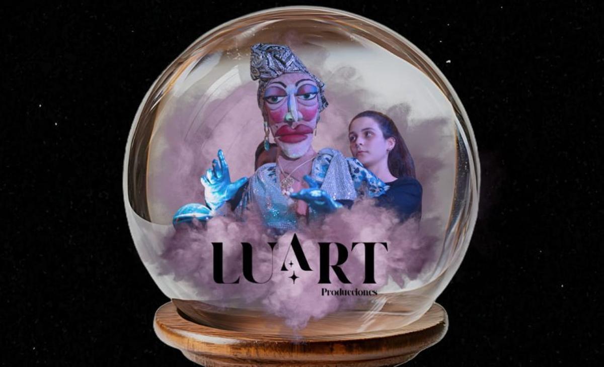 Cartel de «Carmela, la madame», de Luart Producciones.