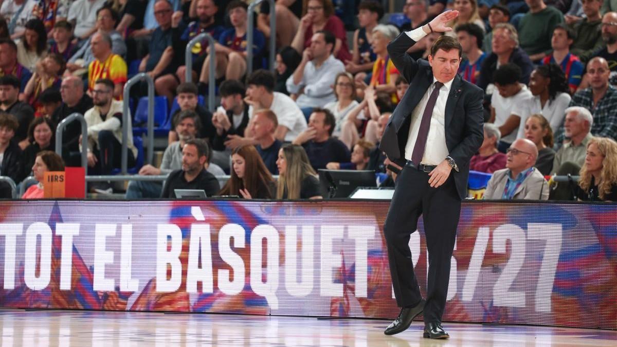 Xavi Pascual, entrenador del Barça