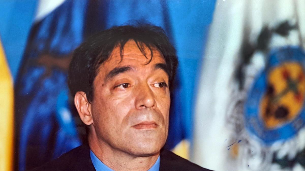 Imagen de archivo de Basilio Franco en su etapa como concejal de Seguridad de Santa Cruz de Tenerife.