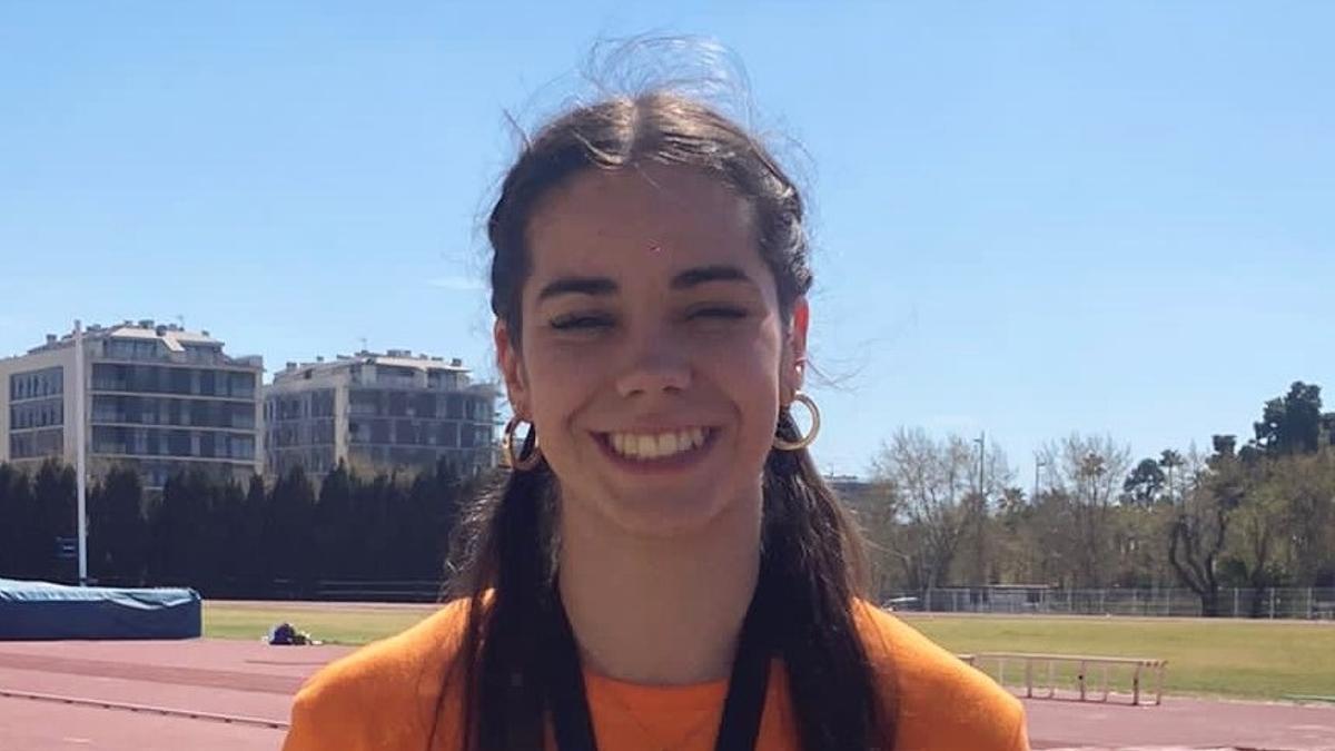 Paula Sierra, campeona en representación de la Universitat de València