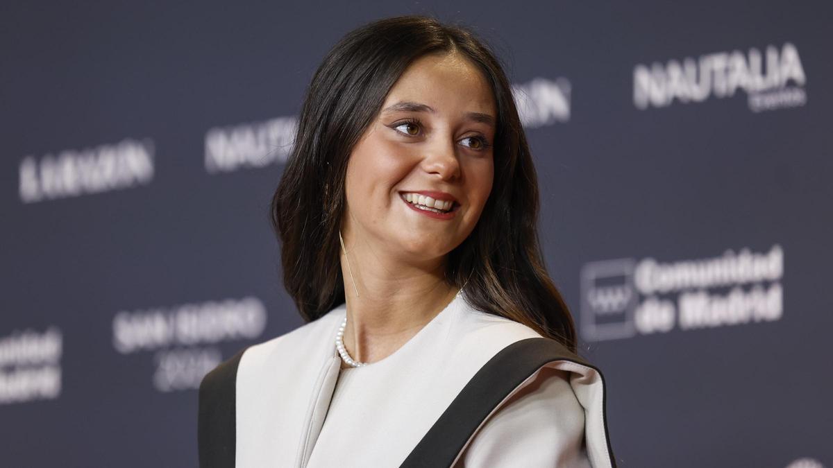 Victoria Federica, hija de la infanta Elena de Borbón y Grecia y Jaime de Marichalar, en la Gala San Isidro 2024 de la Comunidad de Madrid