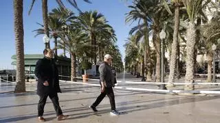 La Aemet pone este sábado en alerta naranja por viento a toda la provincia de Alicante: rachas que superarán los 90 km/h