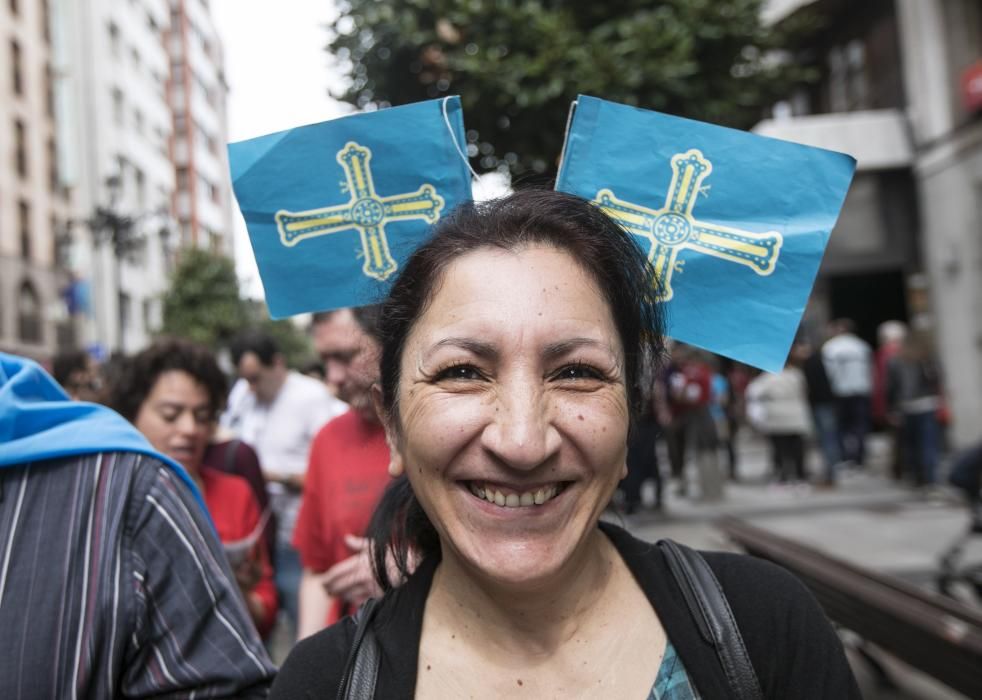 La manifestación, en imágenes