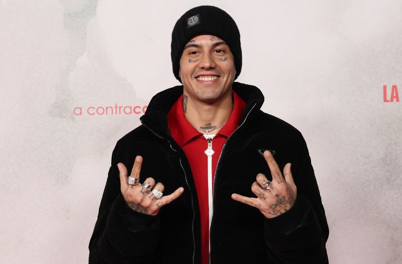 Duki en la premiere de 'La guitarra flamenca de Yerai Cortes'