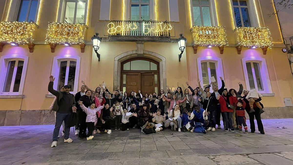 Els assistents a la presentació del projecte.