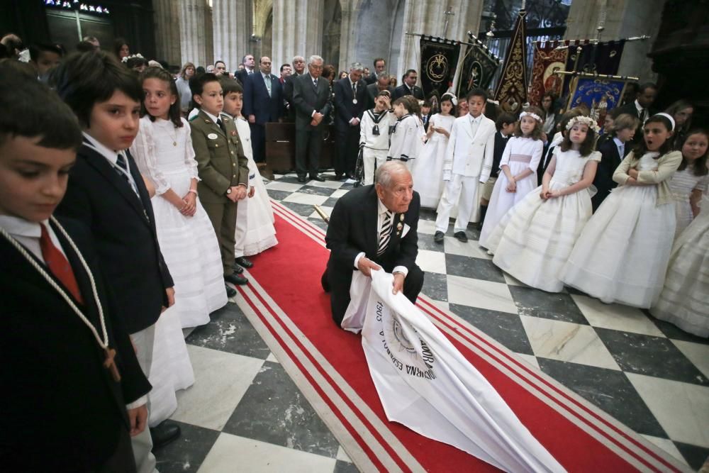 Celebración del Corpus Christi en Oviedo