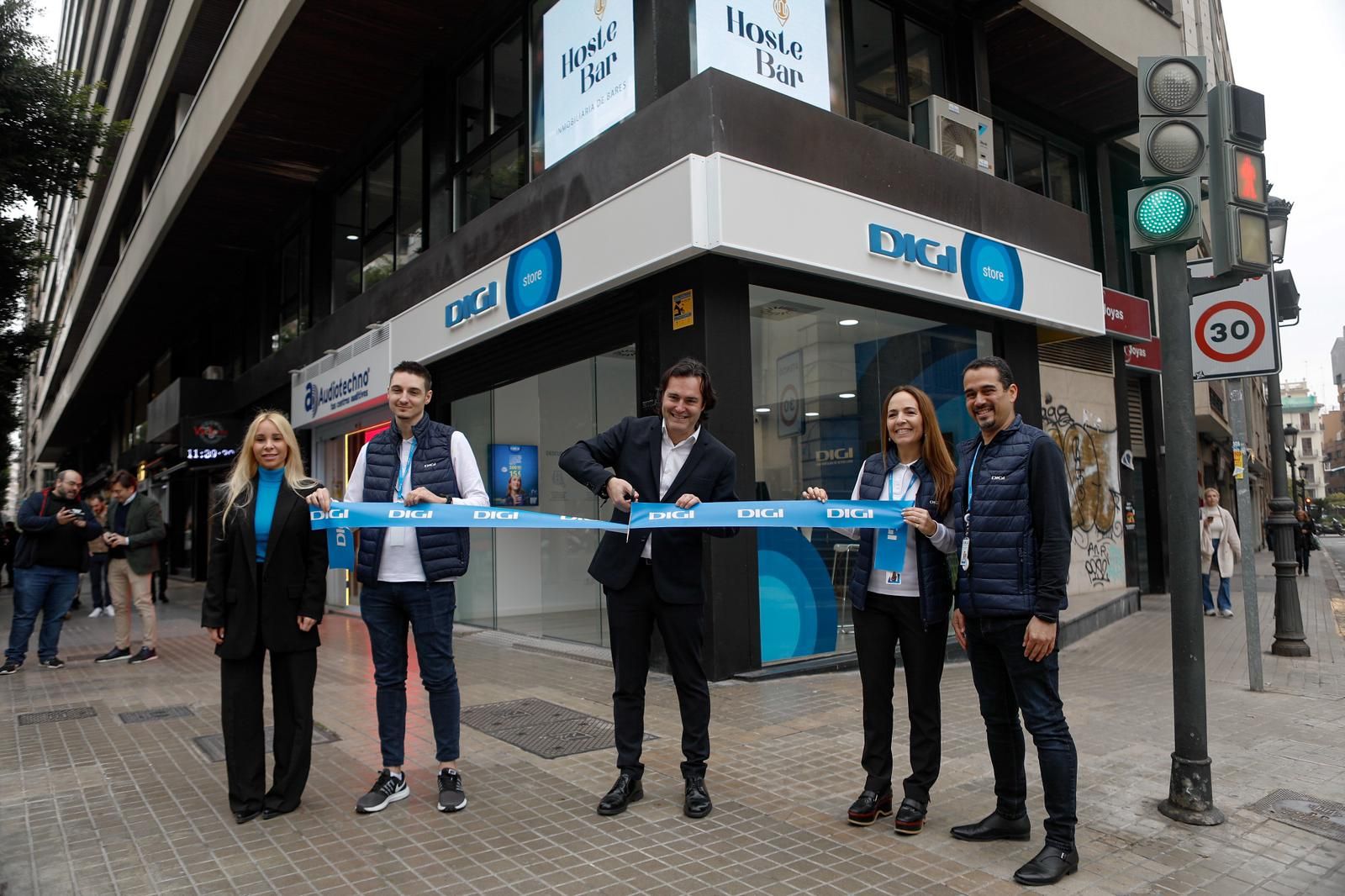 Digi abre en València su primera tienda