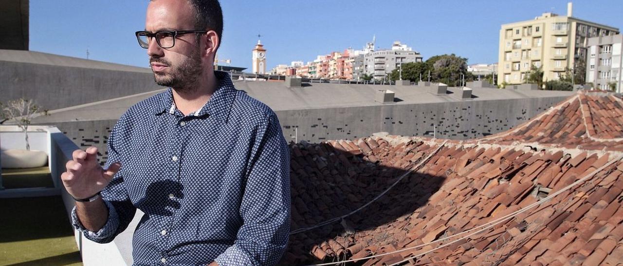 Javier Rivero, concejal del Distrito Suroeste de Santa Cruz.