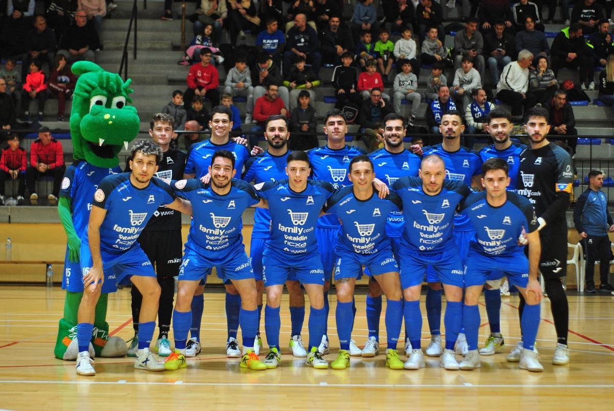 Jugadores del Alzira FS que disputaron el torneo.