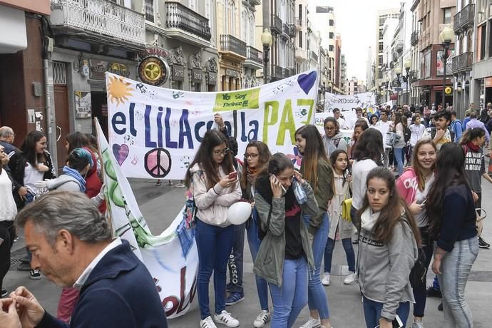 MANIFESTACION POR EL DIA DE LA PAZ MUDNIAL