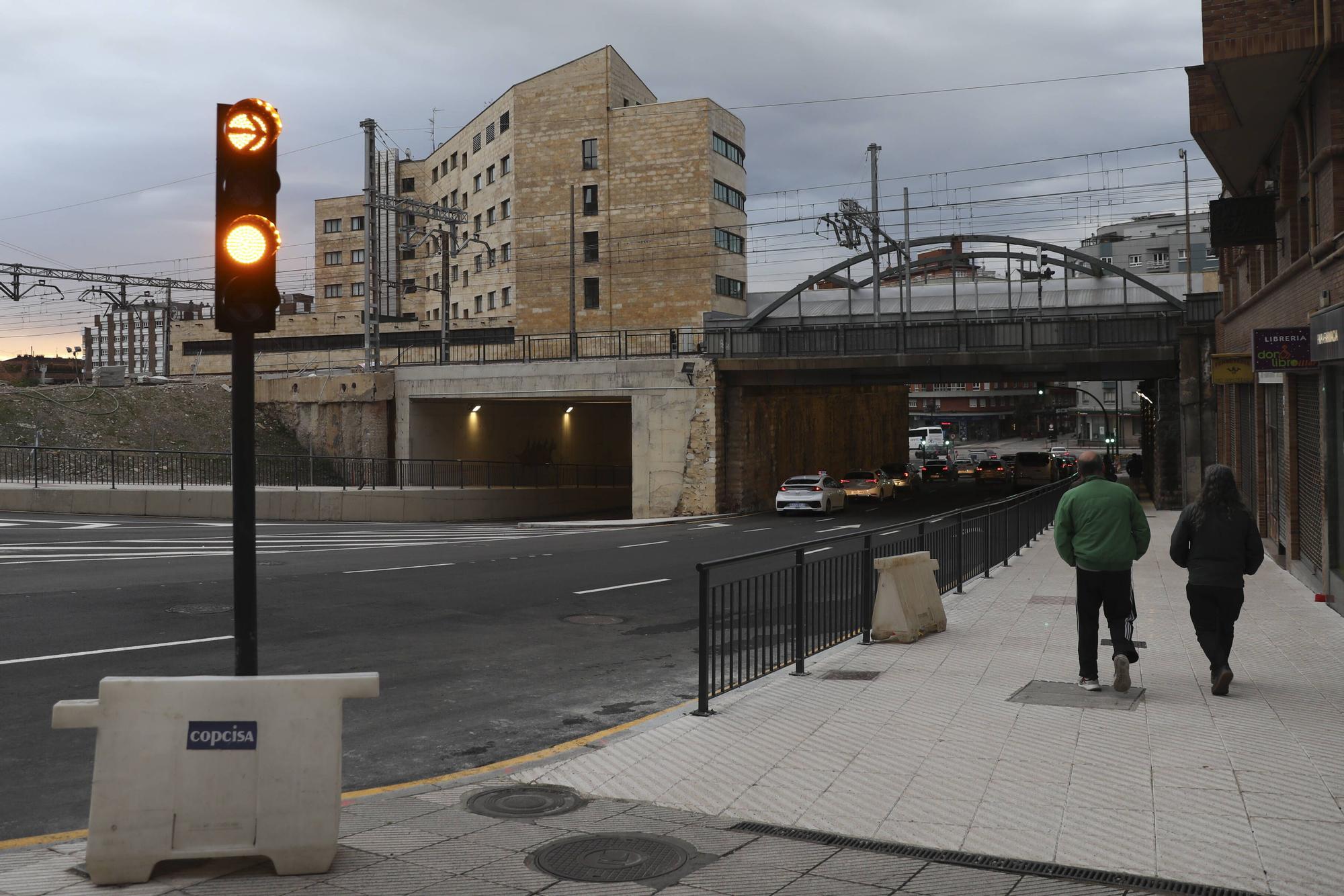 Los vecinos de Ciudad Naranco dan el "más que sobresaliente" al túnel de Nicolás Soria