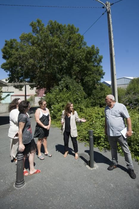 Se trata de la primera visita que realiza la alcaldesa a un barrio.