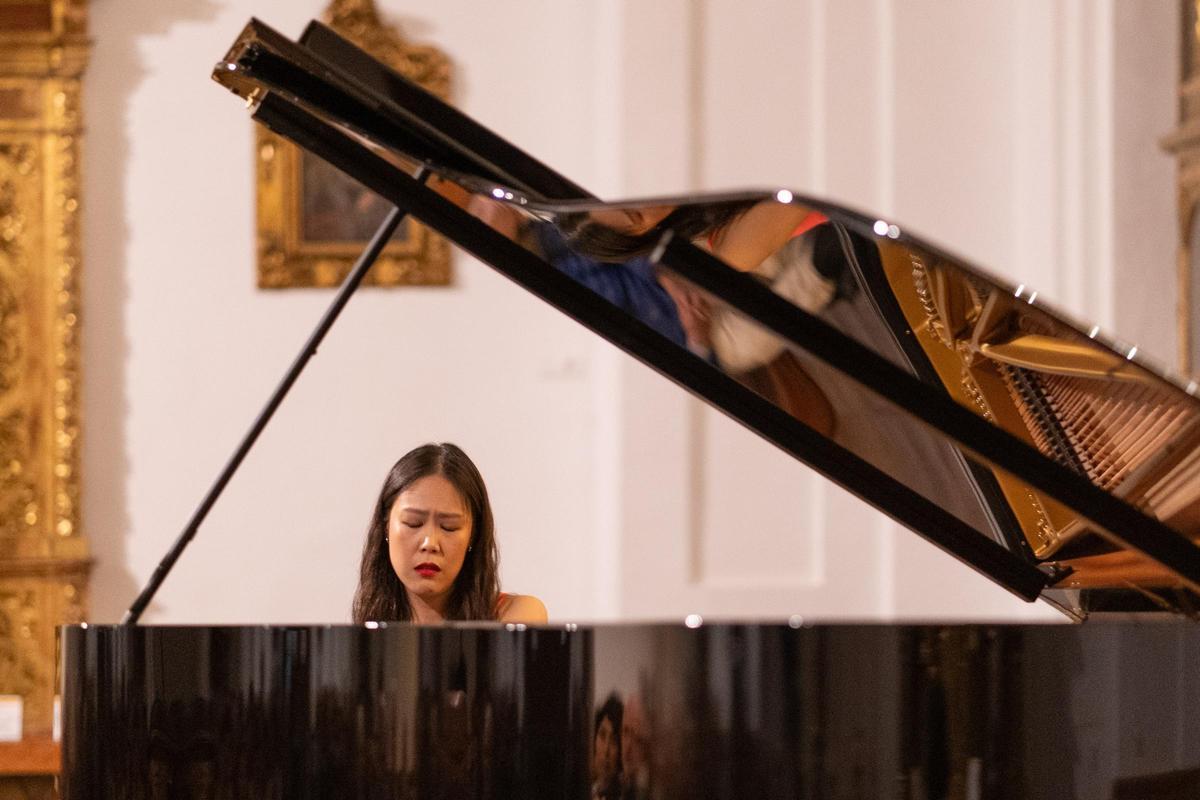 Yeol Eum Son, en el concierto inaugural de la iglesia de la Merced.